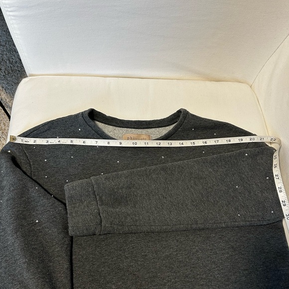 Philosophy embellished sweatshirt - Picture 9 of 15